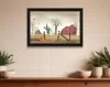 Hivvago After The Harvest Black Framed Wall Art In Multi