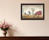 Hivvago After The Harvest Black Framed Wall Art In Black