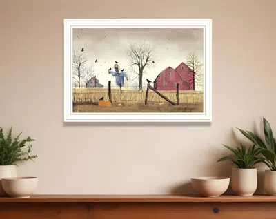 Hivvago After The Harvest White Framed Wall Art In Multi