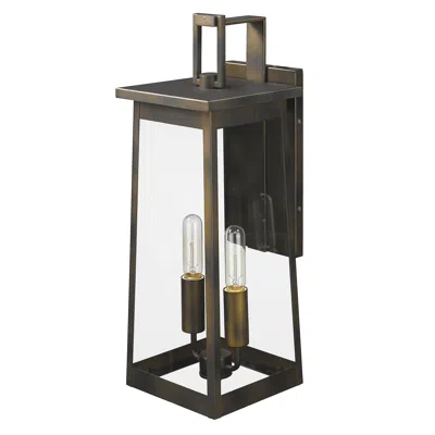 Hivvago Alden 2-light Oil-rubbed Bronze Wall Light