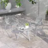 Hivvago All Weather Pp Patio Conversation Set With Round Coffee Table And 2 Chairs-gray