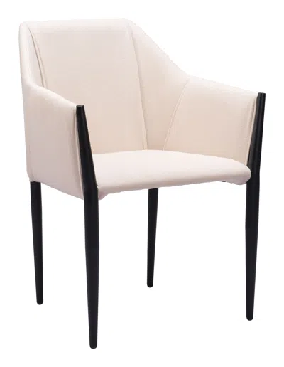 Hivvago Andover Dining Chair (set Of 2) Beige In Neutral