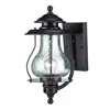 Hivvago Antique Bronze Oil Lantern Hanging Light