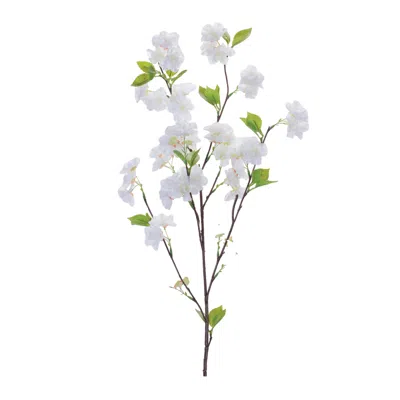 Hivvago Apple Blossom Branch (set Of 4) In Multi