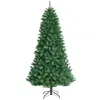Hivvago Artificial Hinged Christmas Tree With Remote-controlled Color-changing Led Lights