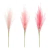 Hivvago Assorted Pink Plume Spray (set Of 3) In Multi