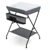 Hivvago Baby Storage Folding Diaper Changing Table-gray