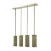 Hivvago Basetti 4-light Gold Pendant In Gold