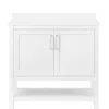 Hivvago Bathroom Vanity With Sink Multi-functional Cabinet - White