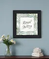 Hivvago Beach More Worry Less Black Framed Print Wall Art In Green