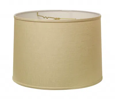 Hivvago Beige Linen Drum Lamp Shade