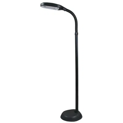 Hivvago Black 5-feet 1300 Lumens Sunlight Floor Lamp With 27-watt Bulb