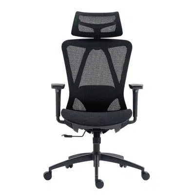 Hivvago Black Adjustable Height Swivel Rolling Office Chair