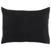 Hivvago Black Geometric Queen Quilt In Black