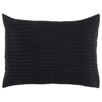 Hivvago Black Geometric King Quilt