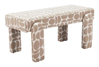 Hivvago Blato Bench Multicolor In Brown