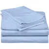 Hivvago Blue 100-percent Egyptian Cotton 1000 Thread Count 3-piece Sheet Set In Blue