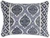 Hivvago Blue And Ivory Damask Queen Quilt In Blue