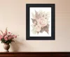 Hivvago Bohemian Bouquet Black Framed Print Wall Art In Black