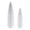 Hivvago Bottle Brush Trees (set Of 2) In Blue