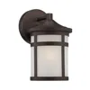 Hivvago Bronze Hanging Lantern Shape Wall Light