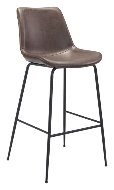 Hivvago Byron Barstool Brown