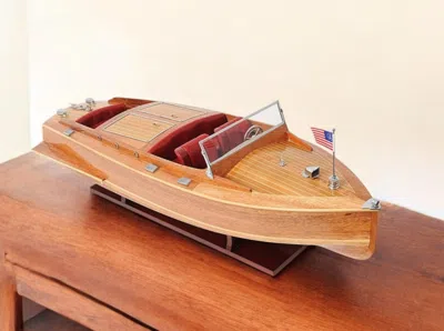 Hivvago C1938 Chris Craft Runabout Large Model