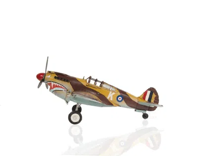 Hivvago C1941 Curtiss Hawk 81a Large Sculpture In Multi