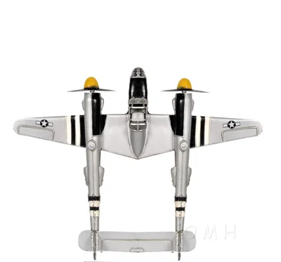 Hivvago C1941 Lockheed P-38 Lightning Fighter Sculpture In Multi