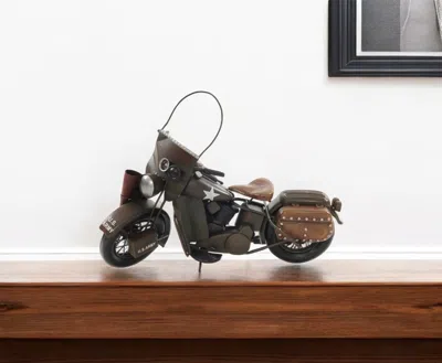 Hivvago C1942 Wla Harley Davidson Sculpture In Black
