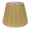 Hivvago Camel Shantung Silk Empire Lamp Shade In Neutral