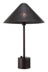 Hivvago Cardo Table Lamp Bronze In Black