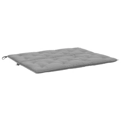 Hivvago Claire Outdoor Cushion For Bench, 47 Inch Light Gray Oxford Fabric