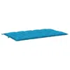 Hivvago Claire Outdoor Cushion For Bench, 71 Inch, Blue Tufted Oxford Fabric