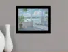 Hivvago Coastal Porch Black Framed Print Wall Art In Black