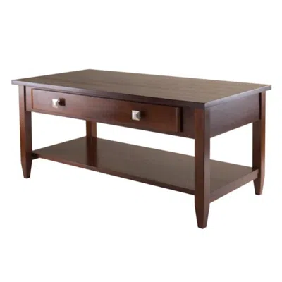 Hivvago Coffee Table Walnut In Brown