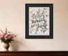 Hivvago Collect Moments Not Things Black Framed Print Wall Art In Multi