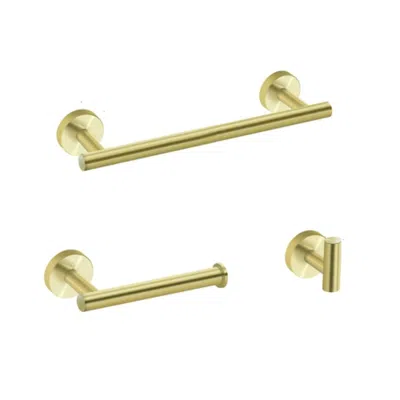 Hivvago Complete 3-piece Gold Hardware Set
