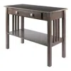Hivvago Console Hall Table Oyster Gray