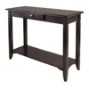 Hivvago Console Table Cappuccino