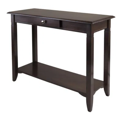 Hivvago Console Table Cappuccino