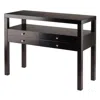 Hivvago Console Table Espresso