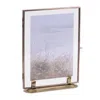 Hivvago Copper Framed Floral Artwork 7.5"l In Multi