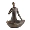 Hivvago Copper Garden Statue In Multi