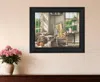 Hivvago Corner Comforts Black Framed Print Wall Art In Black