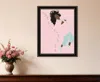 Hivvago Dance Your Heart Out Black Framed Print Wall Art In Black