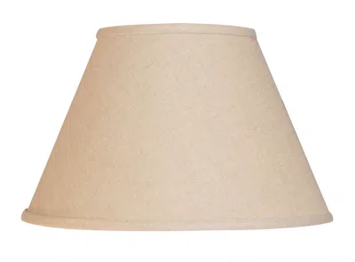 Hivvago Dark Brown Linen Empire Lamp Shade