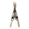 Hivvago Decorative Pair Of Skis And Poles 36"h In Multi