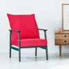 Hivvago Deep Seat Chair Cushion Pads Set With Rope Belts For Indoor And Outdoor-red