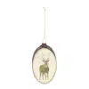 Hivvago Deer Disc Ornament (set Of 12) In Multi
